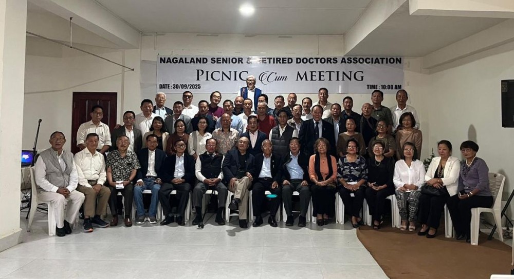 NSRDA held its meeting-cum-picnic at Duolhou Garden, Kohima, where around 60 retired doctors from across the state participated.